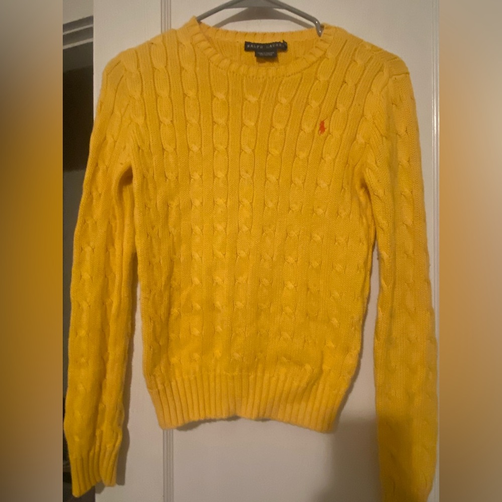 Ralph Lauren cable knit sweater - XS